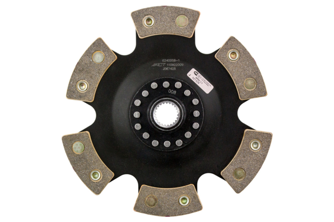 ACT 1999 Porsche 911 6 Pad Rigid Race Disc - 6240008-1