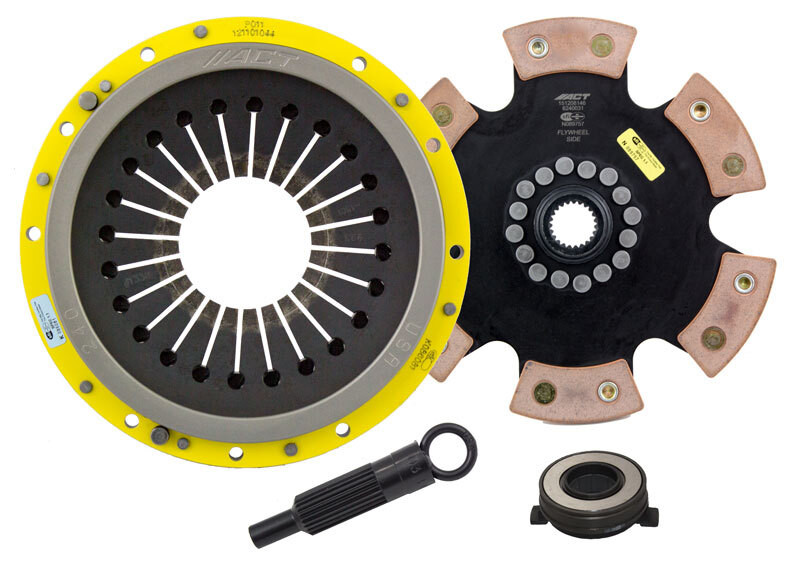 ACT 1991 Porsche 911 HD/Race Rigid 6 Pad Clutch Kit - PO1-HDR6