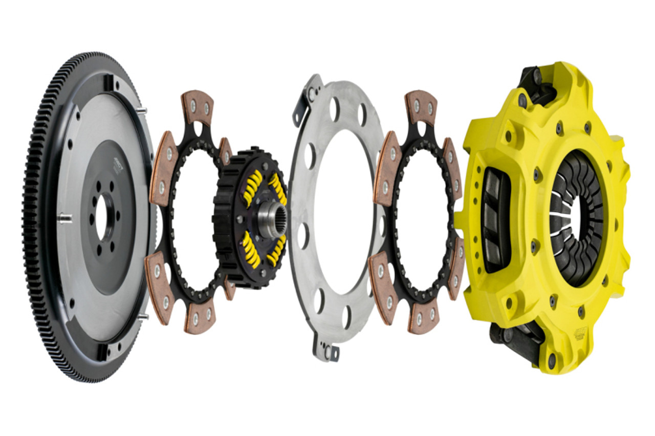 ACT Chevy Camaro/Corvette LS1/LS2/LS3/LS6/LS7 Mod-Twin 10.5 XT Sprung Disc Race Clutch Kit - T2RS-G14