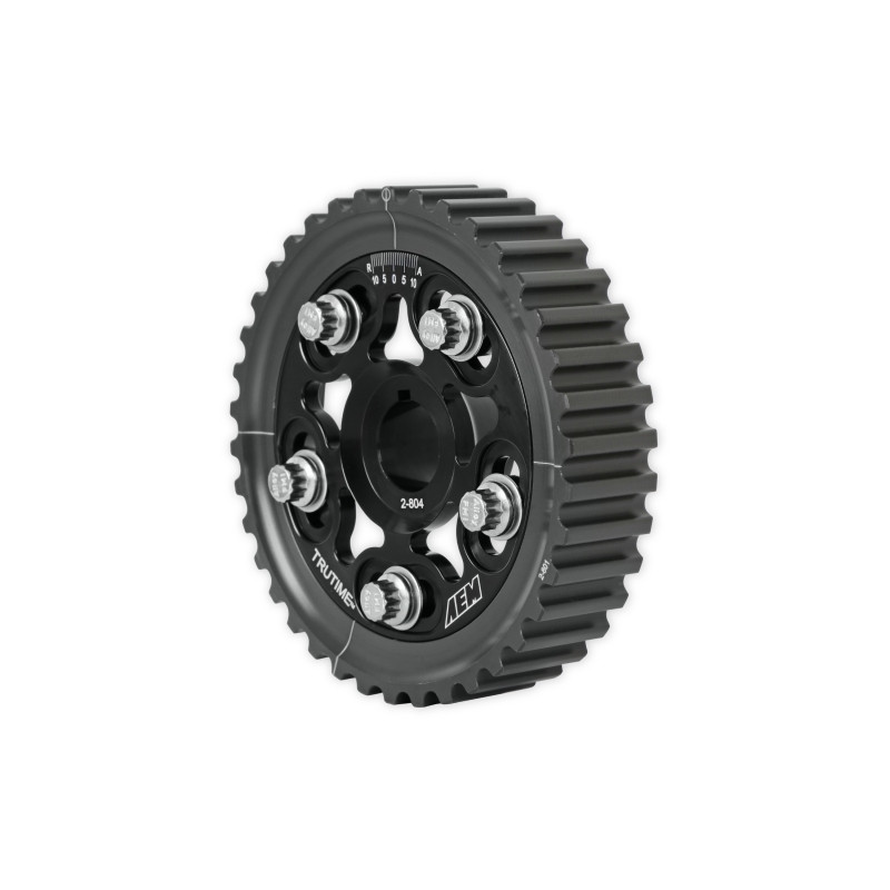 AEM 96-00 Honda Civic / 96-97 Honda Del Sol D16 Black Tru-Time Cam Gear - 23-804BK