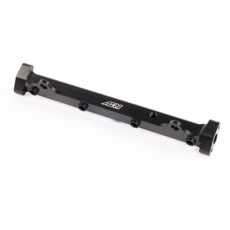 AEM 03-06 Evo 8 & 9 Black Fuel Rail - 25-131BK