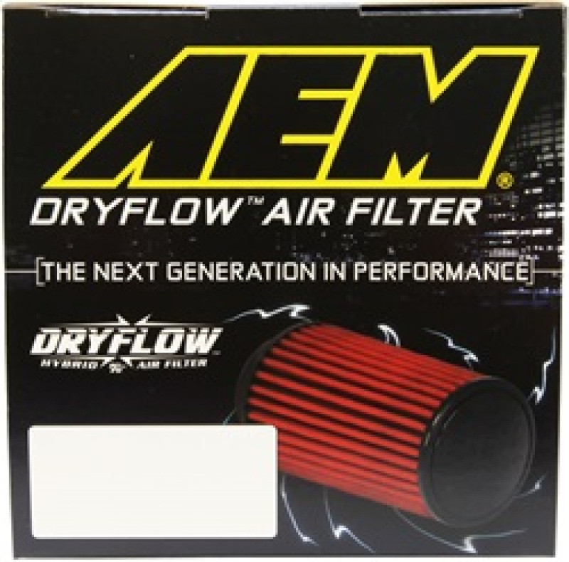 AEM Dryflow Air Filter Conical 5.5in Base OD x 4.75in Top OD x 5in Height - 21-203DOSK