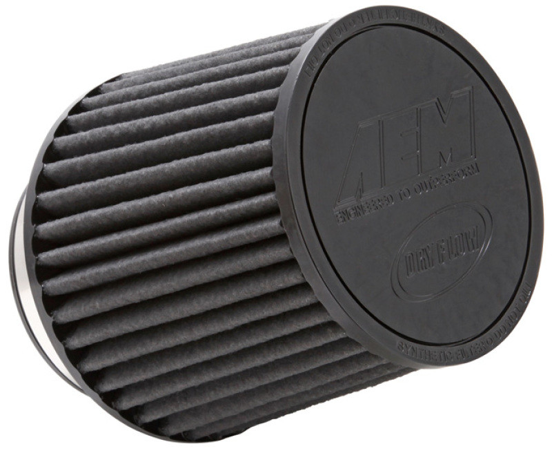 AEM Dryflow Conical Air Filter 6in Base OD x 3.5in Flange ID x 5.25in Height - 21-204BF