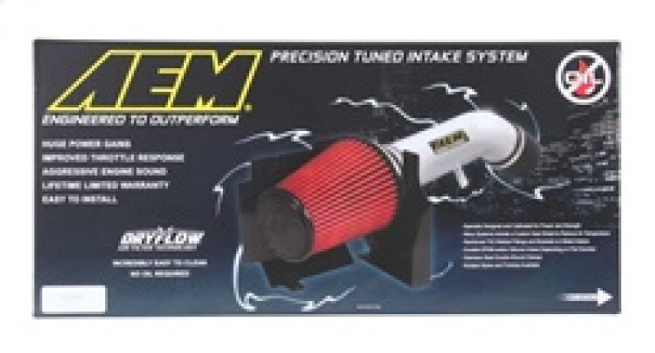 AEM 02-05 Altima 3.5L V6 Polished Cold Air Intake - 21-545P