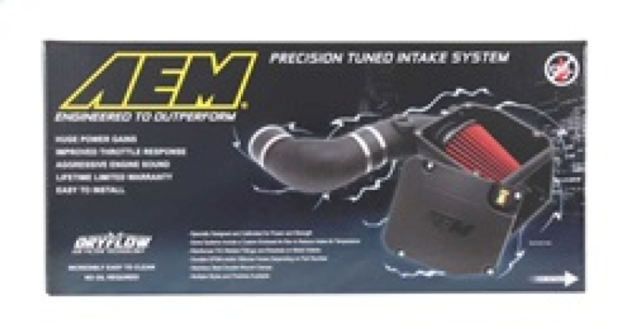 AEM 02-05 Altima 3.5L V6 Polished Cold Air Intake - 21-545P