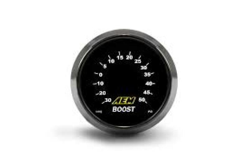 AEM 52mm Boost Digital Gauge -30-50psi - 30-4408