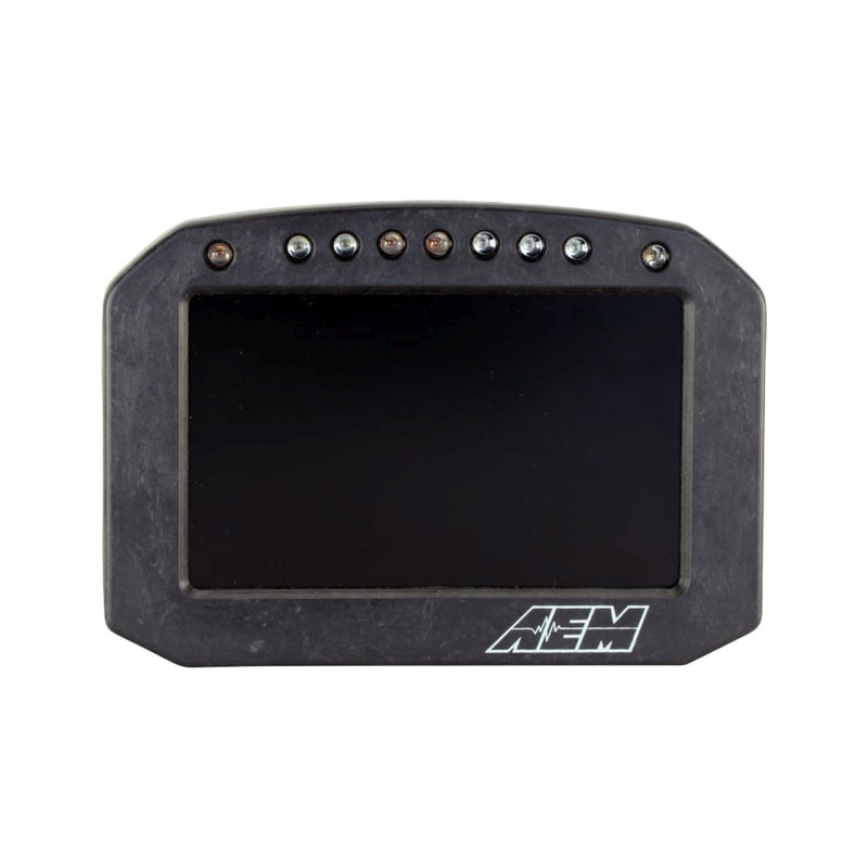 AEM CD-5LG Carbon Logging Flush Digital Dash Display w/ Internal 20Hz GPS & Antenna - 30-5603F Photo - Primary