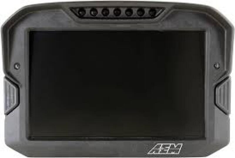 AEM CD-7 Non Logging GPS Enabled Race Dash Carbon Fiber Digital Display w/o VDM (CAN Input Only) - 30-5702
