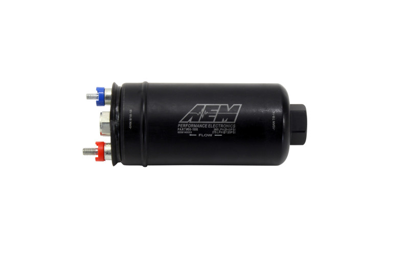 AEM 400LPH High Pressure Fuel Pump -6AN Female Out, -10AN Female In - 50-1005