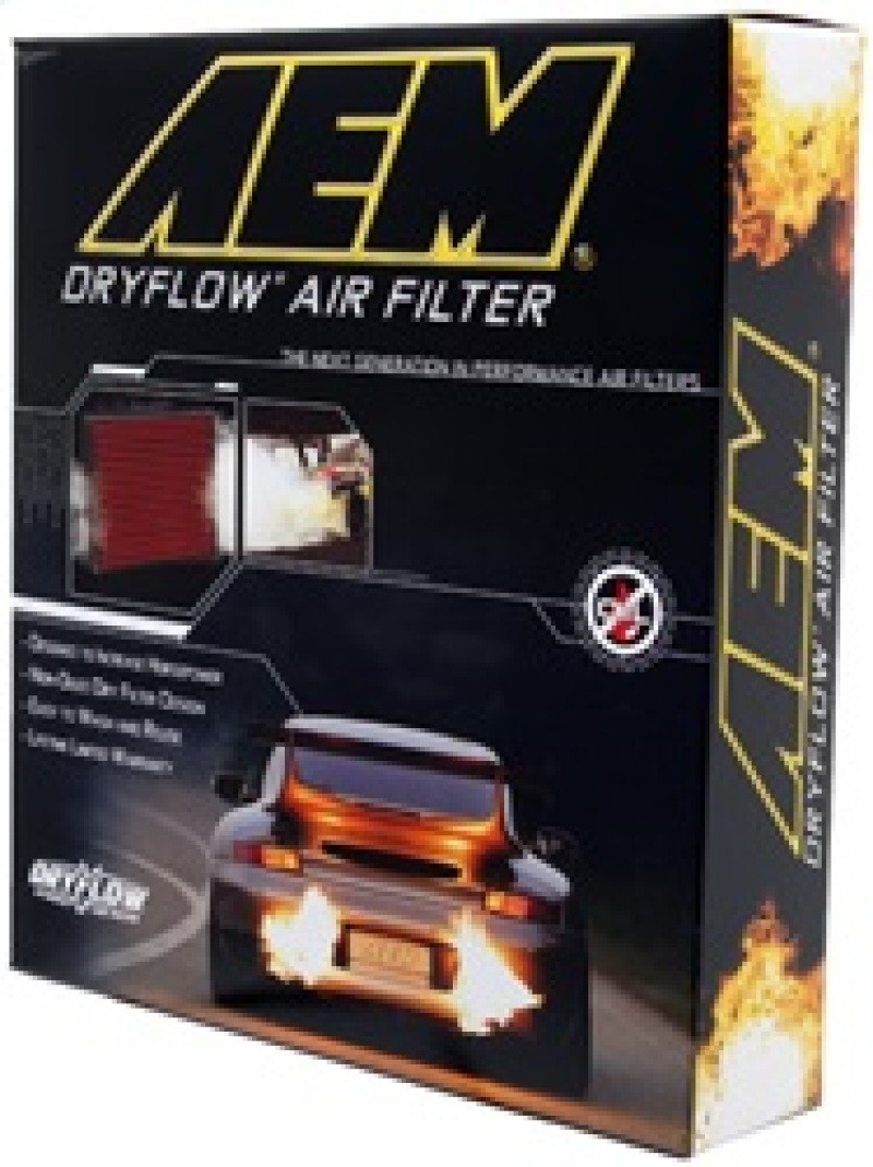 AEM Silverado/Sierra/Avalanche/Tahoe/Yukon 12.625in O/S L x 10in O/S W x 1.75in H DryFlow Air Filter - 28-20129