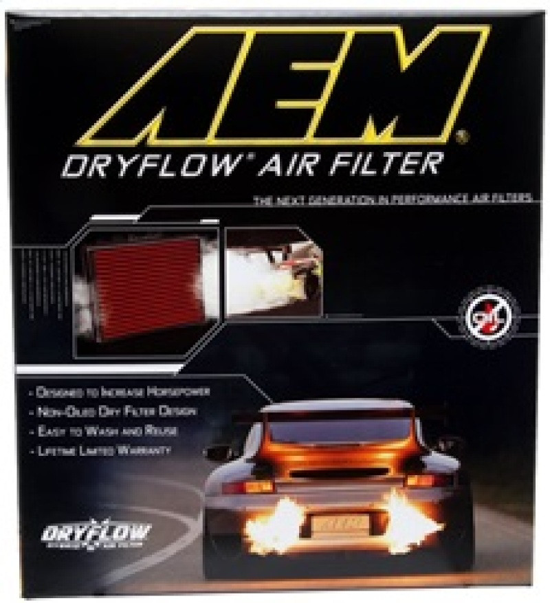 AEM 16-17 Honda Pilot V6-3.5L F/l DryFlow Air Filter - 28-50041