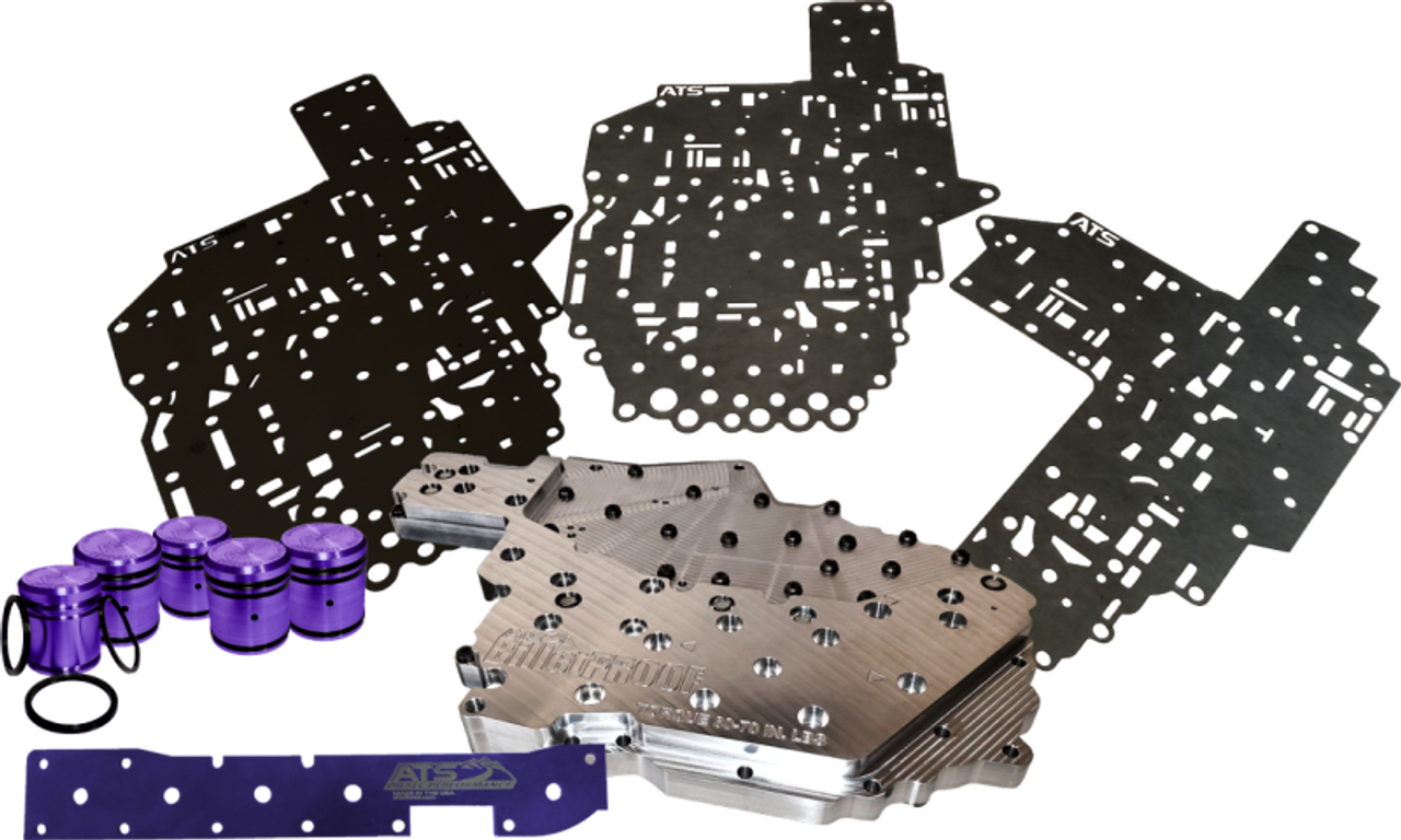 ATS Diesel 07.5-11 Dodge RAM 6.7L Cummins 68RFE Billet Valve Body Channel Plate Kit - 3030072326