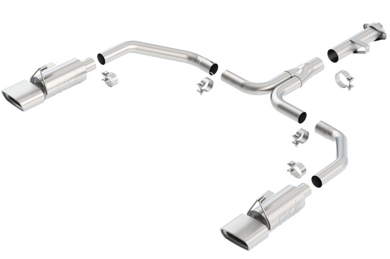 Borla 86-91 Corvette 5.7L 8cyl S-Type SS Catback Exhaust - 140082