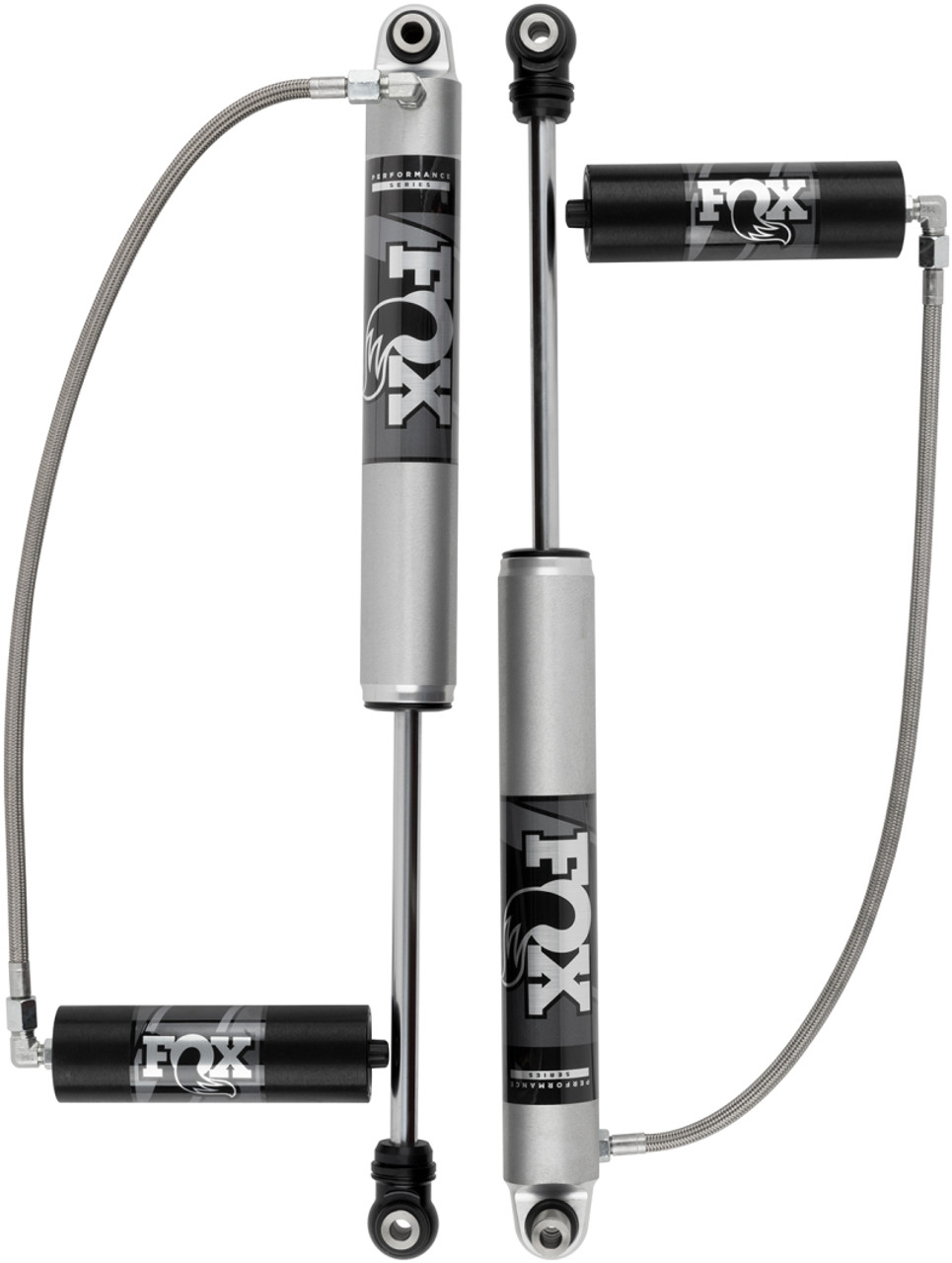 Fox 18+ Jeep JL 2.0 Performance Series 11.7in Smooth Body Reservoir Front Shock 4.5-6in Lift (Pair) - 885-24-187