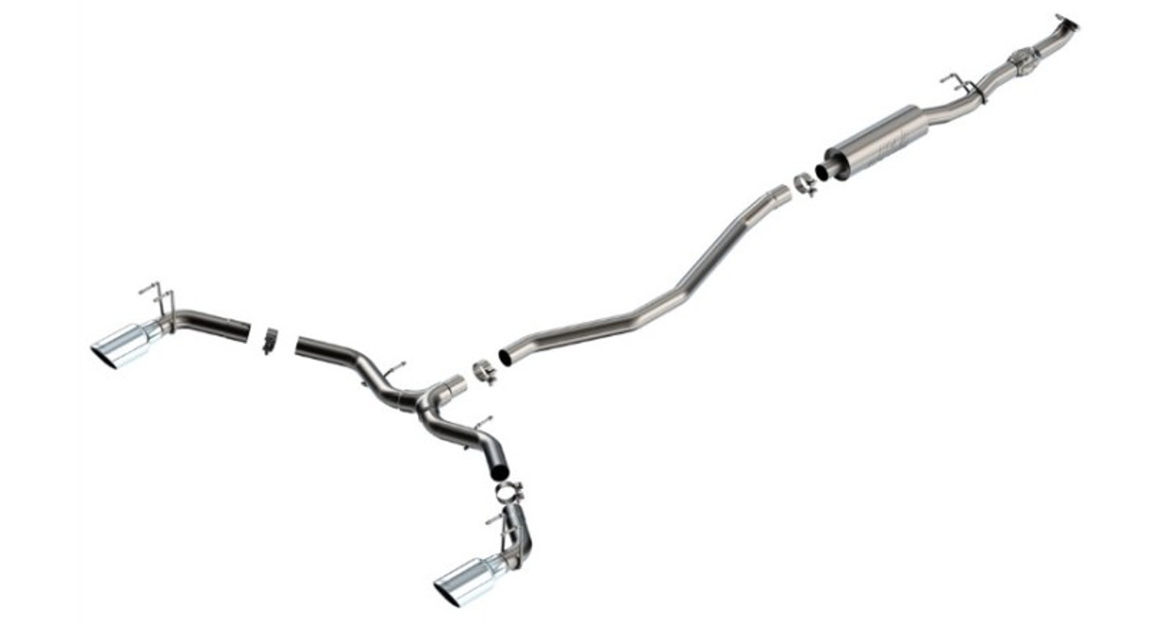 Borla 2023 Integra/22-23 Civic Si 1.5L 4 CYL. MT FWD 4DR 2.50in S-Type Catback Exhaust - 140922