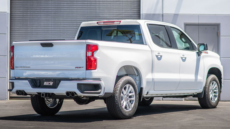 Borla 2024 Chevy Silverado 1500 6.2L V8 S-Type Catback Exhaust w/ Simulator - Black Chrome - 140994BC