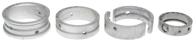 Clevite .080 OS HOUSING / .080 OS LENGTH FLANGE VW AIR COOLED Main Bearing Set - MS1416A