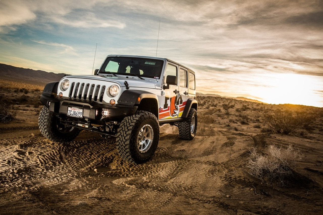 Fox 07+ Jeep JK 2.0 Performance Series 9.6in. Smooth Body Remote Res. Rear Shock / 1.5-3.5in. Lift - 985-24-016