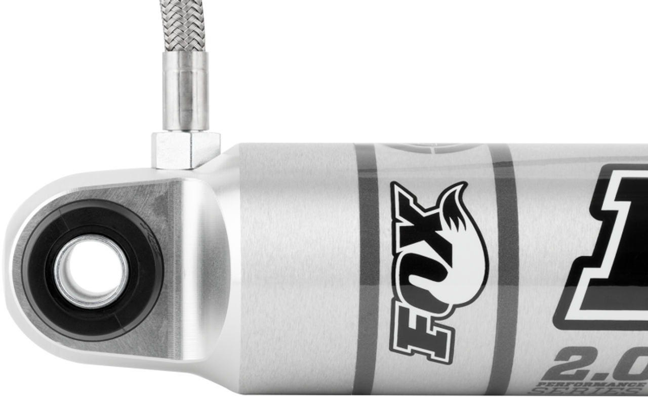 Fox 2.0 Performance Series 10.1in. Smooth Body R/R Shock Aluminum / Std Travel / Eyelet Ends - Black - 985-24-052