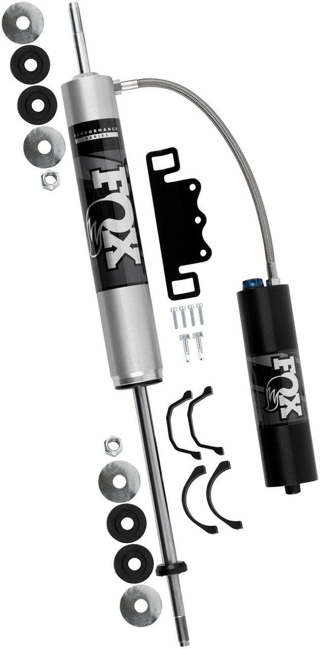 Fox 88+ Nissan Patrol Y60 & Y61 2.0 Perf Series Frt Remote Reservoir Shock 0-1.5in Lift CD Adjuster - 985-26-223
