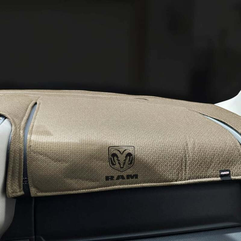 Covercraft 19-24 Pickup Ram 2500/3500 Limited Edition Custom Dash Cover with RAM Vertical Logo - 62265FR11-00-23 Photo - Primary