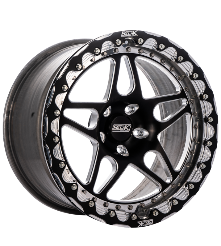 Belak 13x10 / 5in BS / 5x100 BP / High Pad / Series 3 Wheel - Single Beadlock - 13105100S45BS-SBL