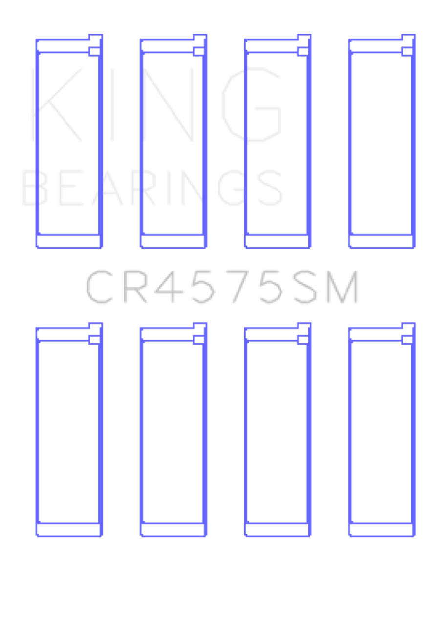 King Hyundai i30 G4FC (Size +.50mm) Connecting Rod Bearing Set - CR4575SM0.5