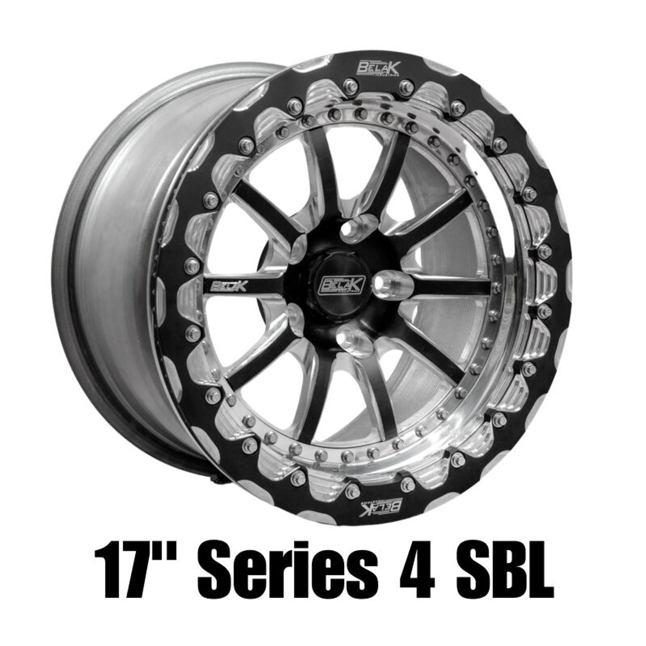 Belak 17x10.5 / 7in BS / 5x127 BP / High Pad / Series 4 Wheel - No Beadlock - 17105127S47BS-NBL