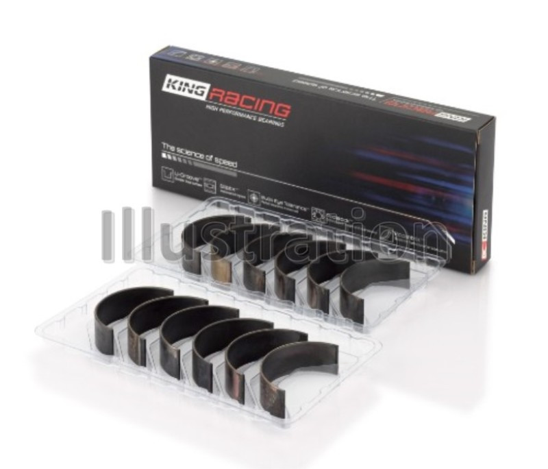 King 09-15 Nissan GT-R VR38DETT (Size STDX) Tri-Metal Performance Rod Bearing Set - CR6870XPNSTDX