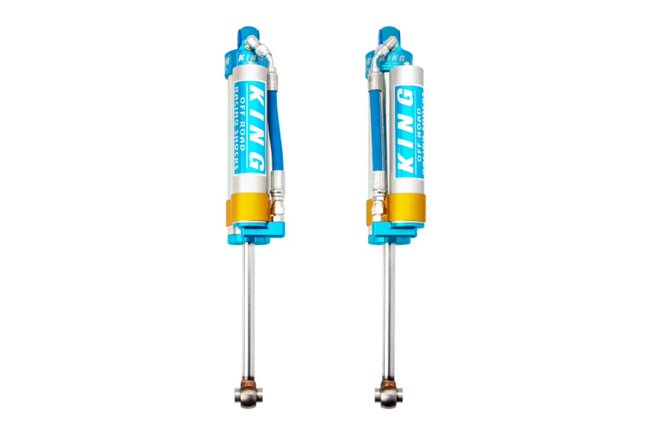 King Shocks 2005+ Nissan Frontier Rear 2.5 Dia Piggy Hose Reservoir Shock (Pair) - 25001-110