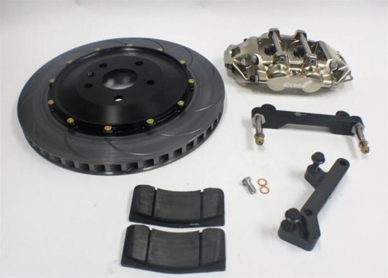 Alcon 00-09 Honda S2000 Wisefab 2 Piston Rear Race Kit - Anodized - BRK.200618