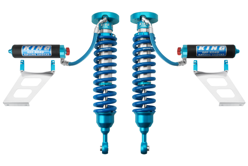King Shocks 2007+ Toyota Tundra 2.5 Dia Front Coilover w/Remote Reservoir w/Adjuster (Pair) - 25001-143A