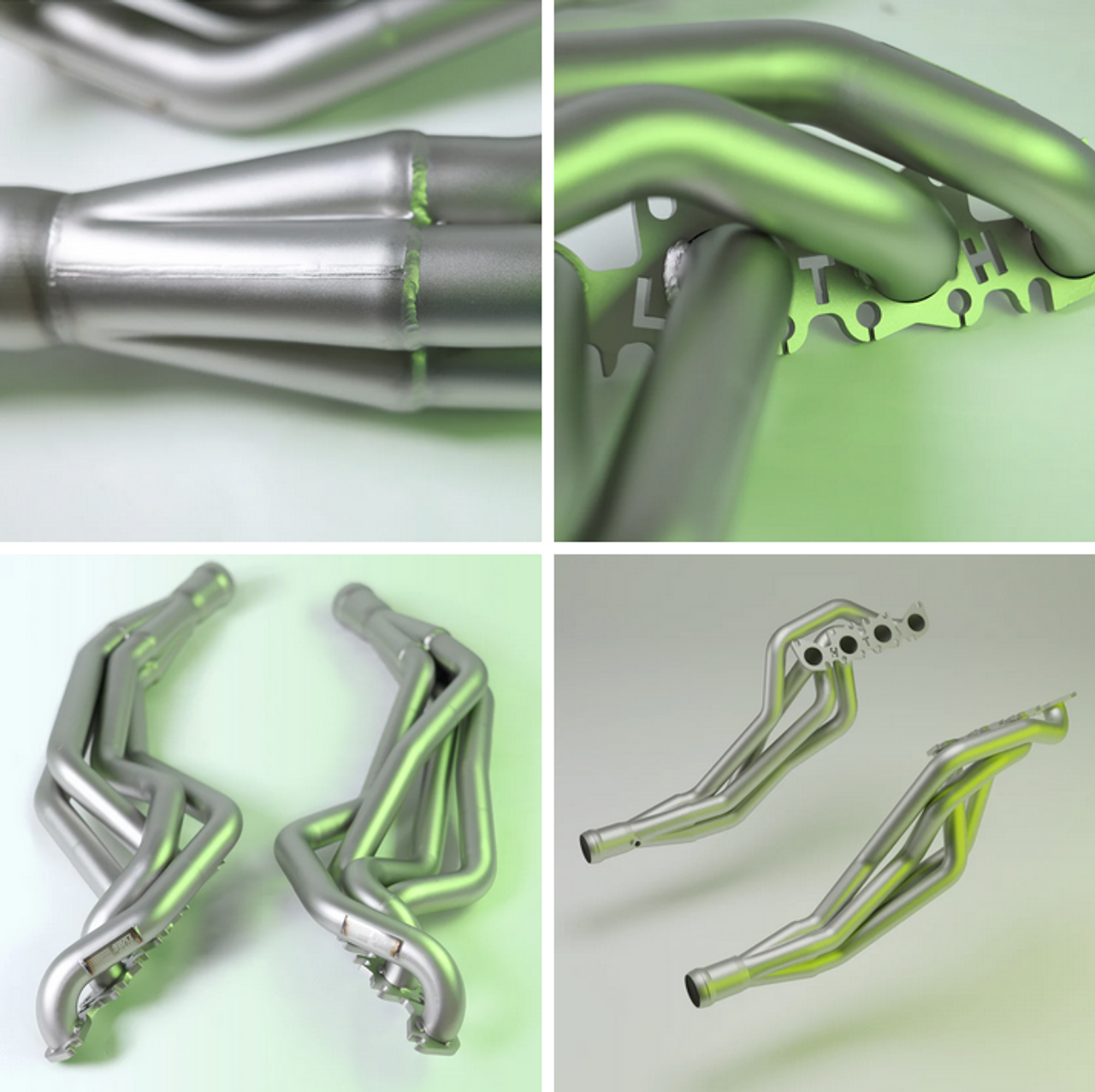 LTH 2" Long Tube Headers - 20-22 Mustang GT500