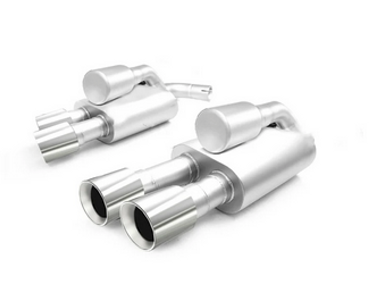 LTH Scorpion Catback Exhaust System w. Polished Tips - 18-23 Mustang GT