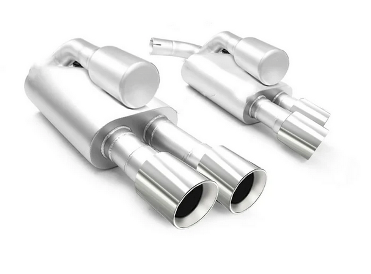 LTH Scorpion Catback Exhaust System w. Polished Tips - 18-23 Mustang GT (FDCB00008P)