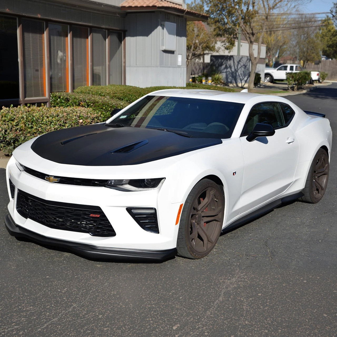 EOS T6 Performance Side Skirts - Matte Black - 16-24 Camaro (SS-135-ABS)