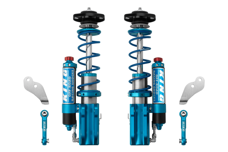 King Shocks 19-24 Mercedes-Benz Sprinter 2500 2WD Front 2.5 Piggy Hose Reservoir Shock w/ Adj. Kit - 25001-320A