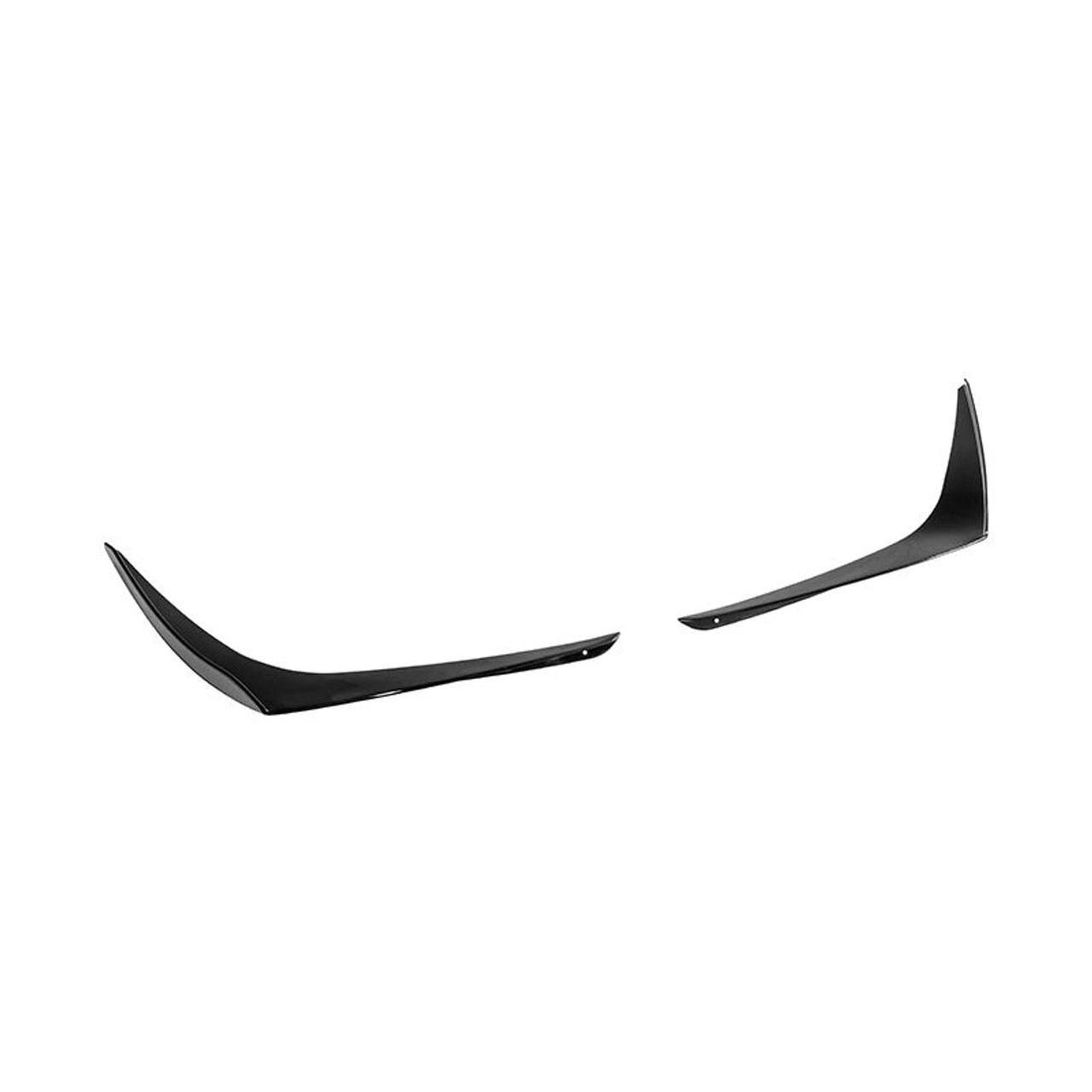 EOS Front Splitter Canards - Gloss Black - 2024+ Mustang GT S650 (SPLITTER-812-V2-ABS)
