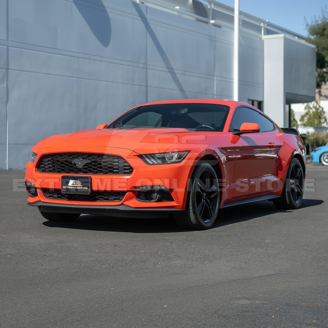 EOS Carbon Fiber Fog Light Eyebrow Trim - 15-17 Mustang GT (FOG-1114-BKCF)