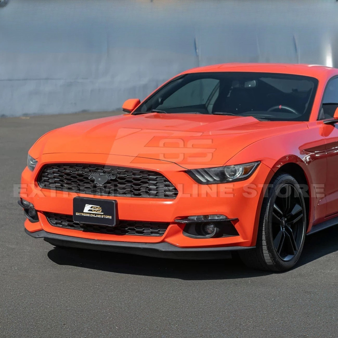 EOS Carbon Fiber Fog Light Eyebrow Trim - 15-17 Mustang GT (FOG-1114-BKCF)