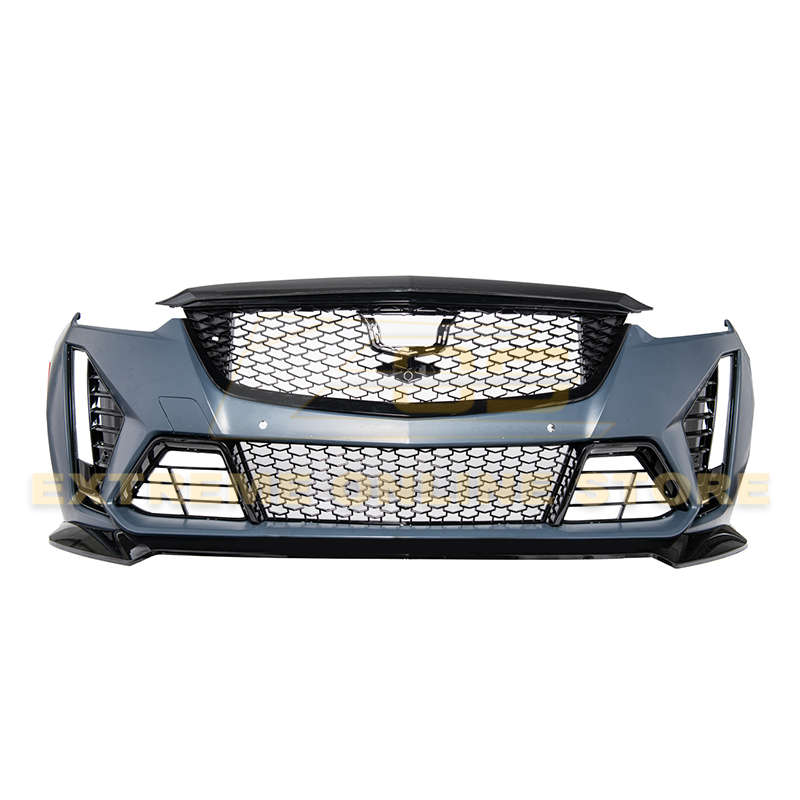 EOS CT5-V Blackwing Conversion Front Bumper & Grill - 20-24 Cadillac CT5-V (FBP-CT5V-001_GRILL-692-ABS)