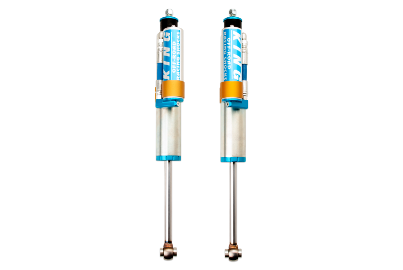 King Shocks 2005+ Ford F-250/F-350 4WD Front 2.5 Dia Remote Res Shock for 1-2.5in Lift (Pair) - 25001-372