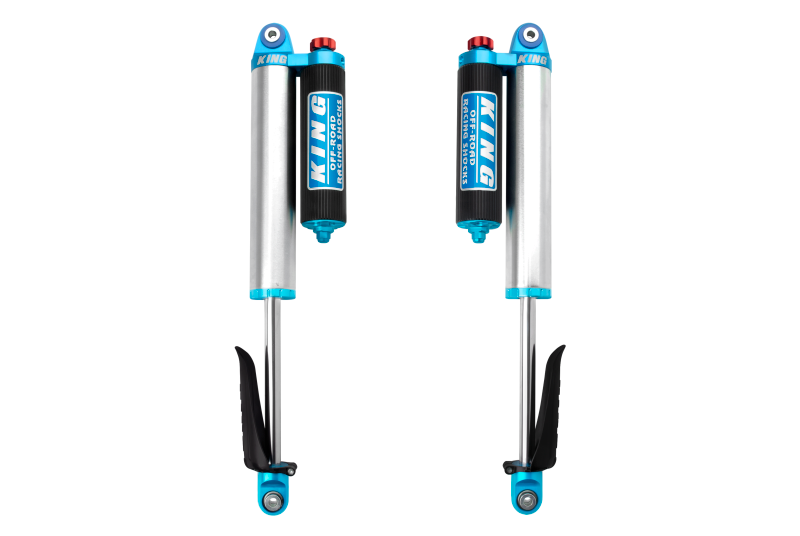 King Shocks 2018+ Jeep Wrangler JL Rear 2.5 Dia Piggyback Res Shock for 0-2in Lift w/Adjuster (Pair) - 25001-374A
