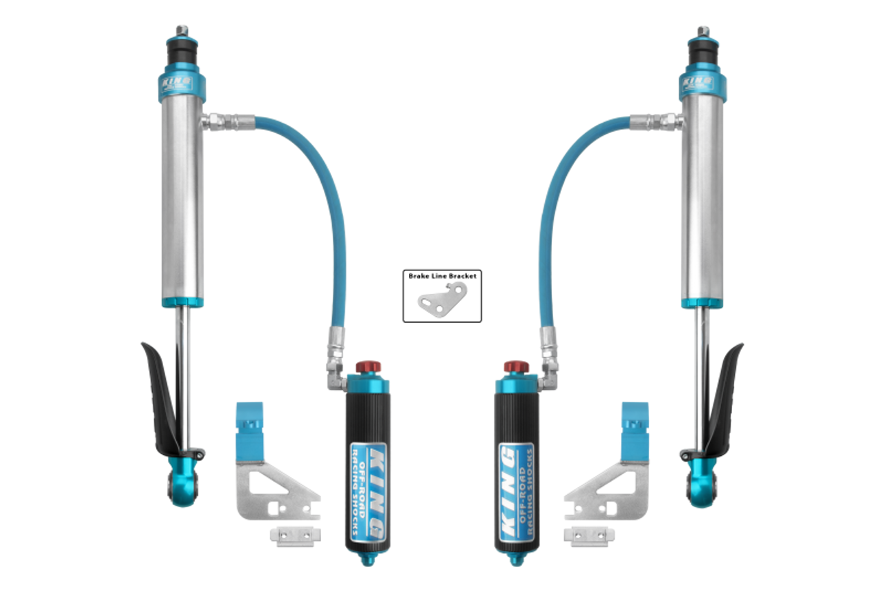 King Shocks 2022+ Toyota Tundra Rear 2.5 Dia Remote Reservoir Coilover & Adjuster (Pair) - 25001-397A