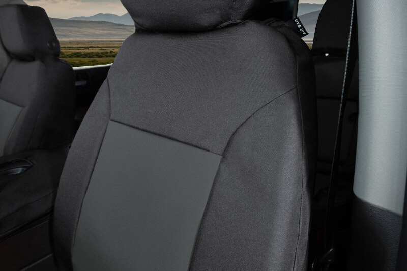 Covercraft 20-24 Jeep Gladiator Endura PrecisionFit Custom Second Row Seat Covers - Black/Charcoal - GTJ4173ENBC Photo - out of package