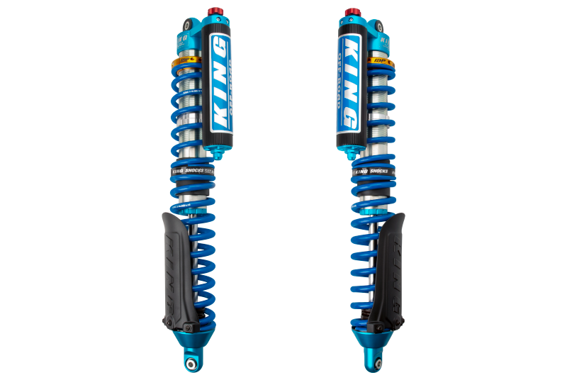 King Shocks 2017+ Maverick X3 X DS 64in Front 2.5 Dia Piggy Res Coilover w/ Adj&Finned Res - 25700-370A