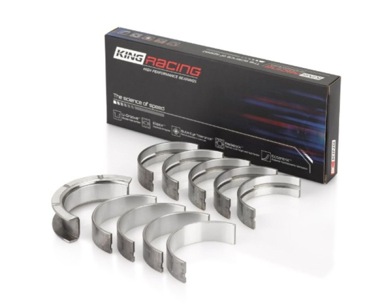 King Performance Main Bearing Set - Size +0.5mm - MB5283HP0.5