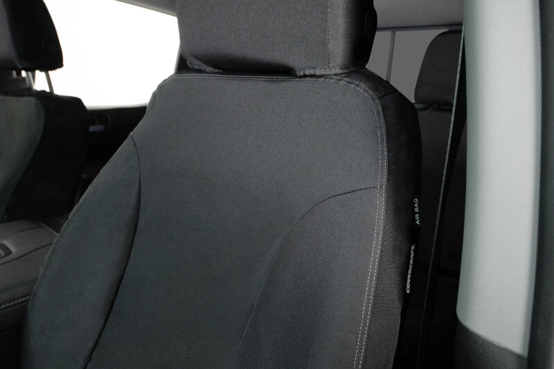 Covercraft Endura Waterproof Polyester SeatSaver Custom Front Row Seat Covers - SS2517WFBK Photo - out of package