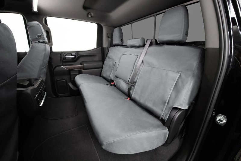 Covercraft 20-24 Toyota Highlander Waterproof Polyester SeatSaverFront Row Seat Covers - Grey - SS2554WFGY Photo - out of package