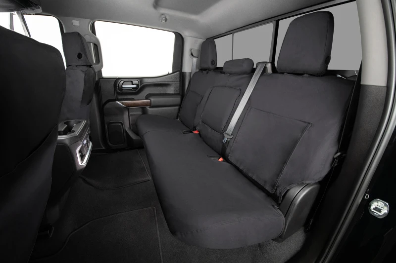 Covercraft 95-99 Chevrolet Tahoe Polycotton SeatSaverFront Row Seat Covers - Charcoal - SS3240PCCH Photo - out of package
